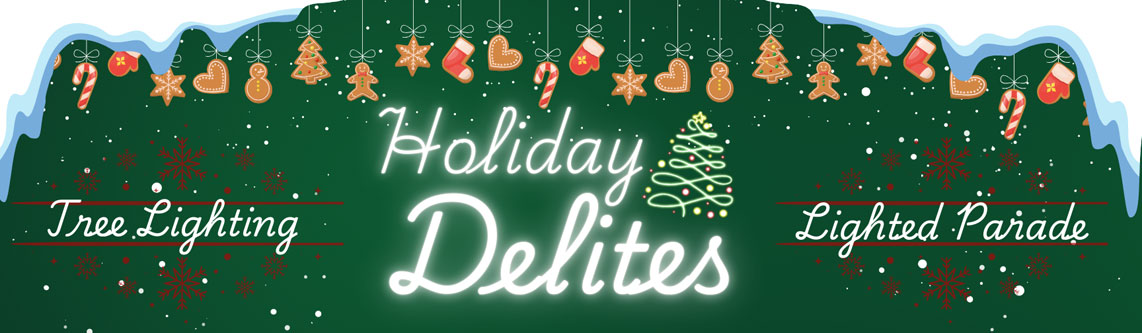 holiday delires 2024 banner